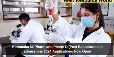 Karnataka M. Pharm and Pharm D (Post Baccalaureate) admissions 2024 Applications Now Open