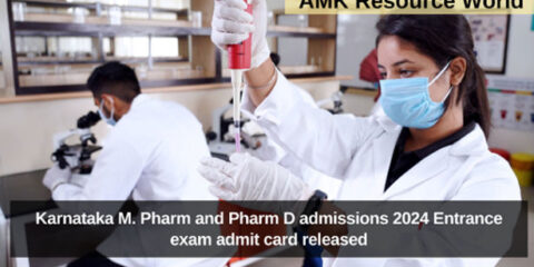 Karnataka M. Pharm and Pharm D admissions 2024