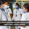 Karnataka M. Pharm and Pharm D admissions 2024 first round option entry window opened