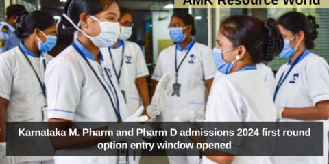 Karnataka M. Pharm and Pharm D admissions 2024 first round option entry window opened