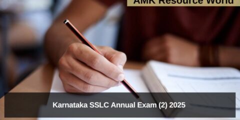 Karnataka SSLC Annual Exam (2) 2025 time table released