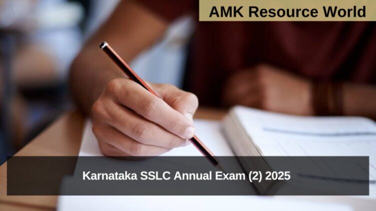 Karnataka SSLC Annual Exam (2) 2025 time table released