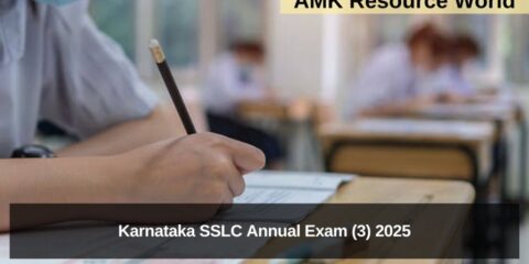 Karnataka SSLC Annual Exam (3) 2025 time table released
