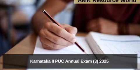Karnataka II PUC Annual Exam (3) 2025 key answers released