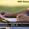 National Means cum Merit Scholarship Scheme (NMMSS) 2025 - 26 Applications Open