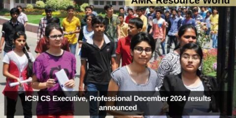 ICSI CS Executive, Professional December 2024 results announced