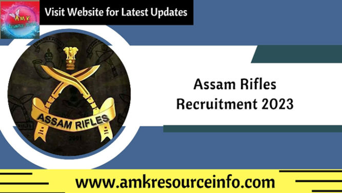 Assam Rifles Technical & Tradesmen recruitment 2023