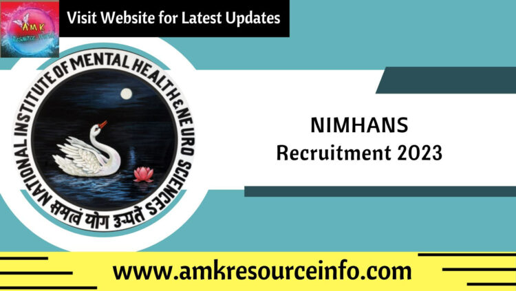 NIMHANS Bangalore - Admission 2024, Fees, Courses, Placement, Ranking