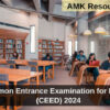 Common Entrance Examination for Design (CEED) 2024