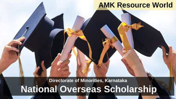 Directorate of Minorities, Karnataka National Overseas Scholarship