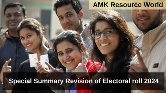 Special Summary revision of Electoral roll 2024
