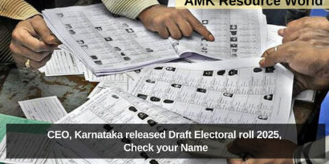 CEO, Karnataka released Draft Electoral roll 2025, Check your Name