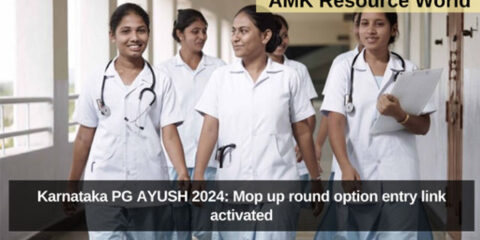 Karnataka PG AYUSH 2024: Mop up round option entry link activated