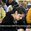 IGCCD: KAS Mains Exam 2025 Free training applications open