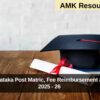 BCWD, Karnataka Post Matric, Fee Reimbursement and Vidyasiri 2025 - 26 Applications Open