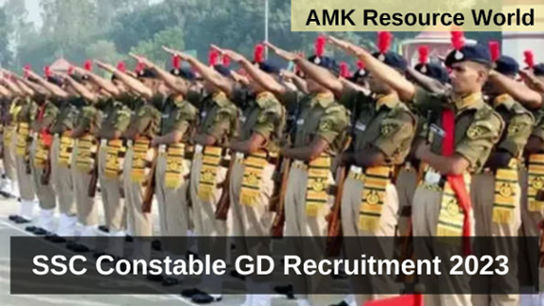 SSC Constable GD Recruitment 2023