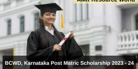 Post Matric Scholarship, Fee Concession and Vidyasiri