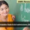 Karnataka State B.Ed admissions 2024 Applications Open