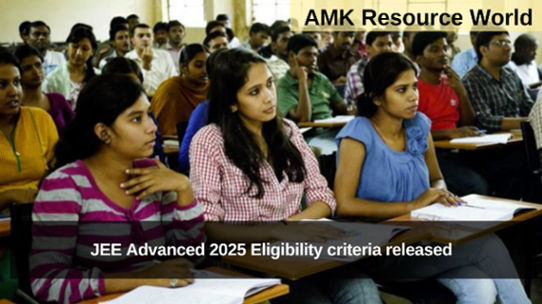 JEE Advanced 2025 Eligibility criteria released