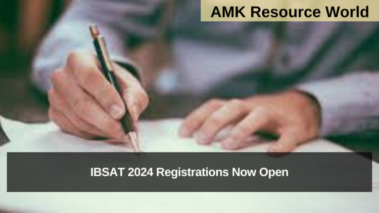 IBSAT 2024 Registrations Now Open