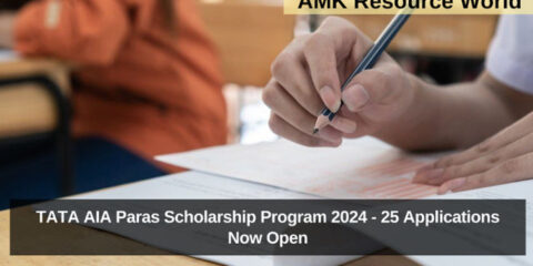 TATA AIA Paras Scholarship Program 2024 - 25