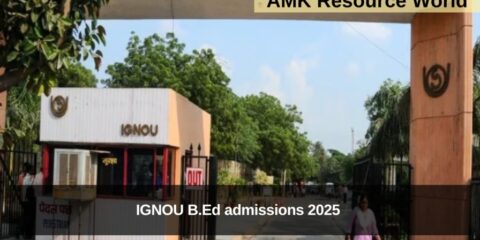 IGNOU B.Ed admissions 2025 application date extended