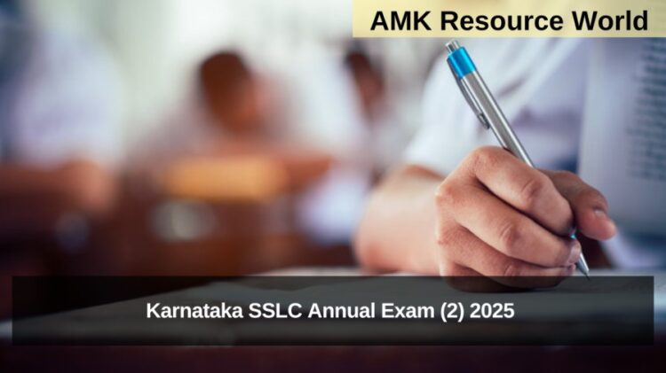 Karnataka SSLC Annual Exam (2) 2025 Private candidates registration notification released