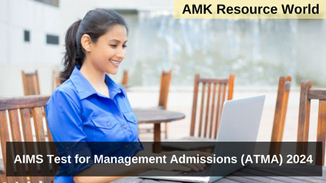 AIMS Test for Management Admissions (ATMA) 2024
