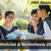SSLC all subjects Modules & Worksheets 2023 - 24