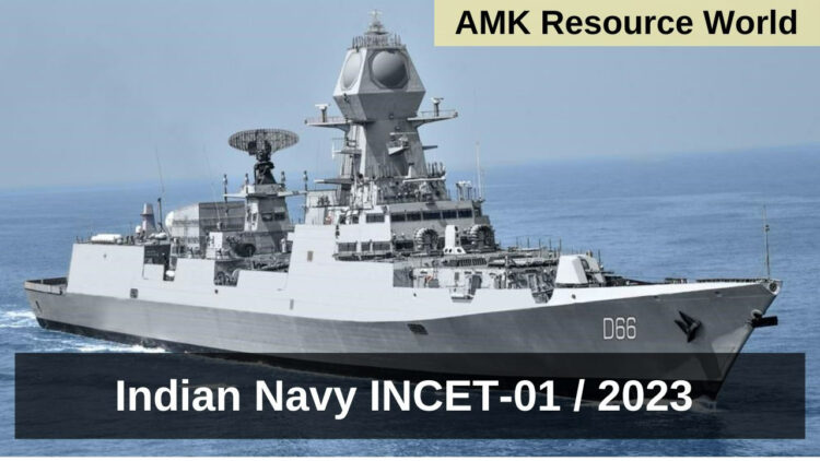 Indian Navy INCET-01 / 2023