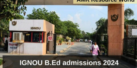 IGNOU B.Ed admissions 2024
