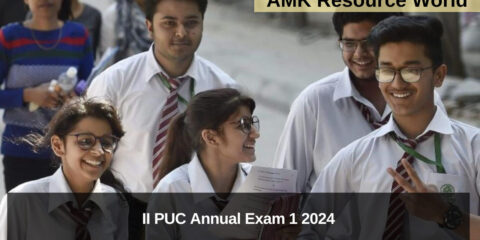 II PUC Annual Exam 1 2024
