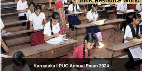 Karnataka I PUC Annual Exam 2024