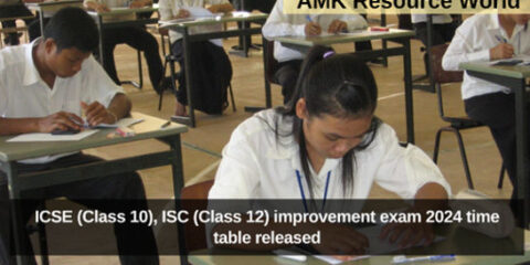 ICSE (Class 10), ISC (Class 12) improvement exam 2024 time table released