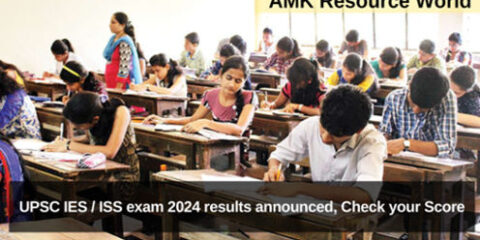 UPSC IES / ISS exam 2024 results announced, Check your Score