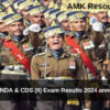 UPSC NDA & CDS (II) Exam Results 2024 announced