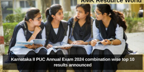 Karnataka II PUC Annual Exam 2024 combination wise top 10 results announced