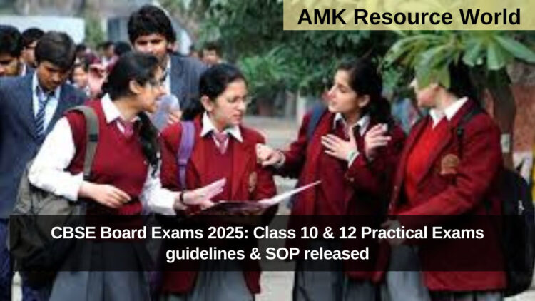 CBSE Board Exams 2025: Class 10 & 12 Practical Exams guidelines & SOP released