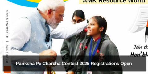 Pariksha Pe Charcha Contest 2025 Registrations Open for students of Class 6 to 12