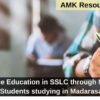 Distance Education in SSLC through NIOS for Students studying in Madarasa
