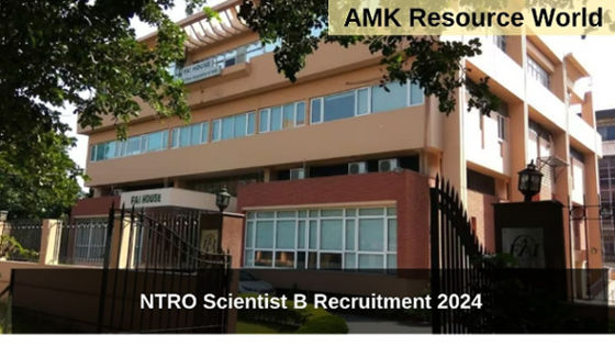 NTRO Scientist B Recruitment 2024