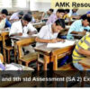 5th, 8th and 9th std Assessment (SA 2) Exam 2024