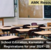 New School Registrations for year 2024 - 25