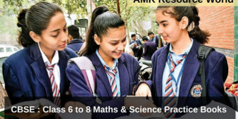 CBSE : Class 6 to 8 Maths & Science Practice Books