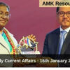 Daily Current Affairs : 16th January 2024