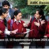 CBSE Class 10, 12 Supplementary Exam 2024 date sheet released