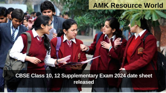 CBSE Class 10, 12 Supplementary Exam 2024 date sheet released