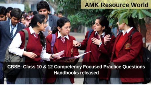 CBSE: Class 10 & 12 Competency Focused Practice Questions Handbooks released