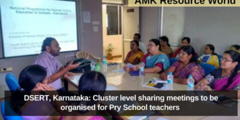DSERT, Karnataka: Cluster level sharing meetings to be organised for Pry School teachers