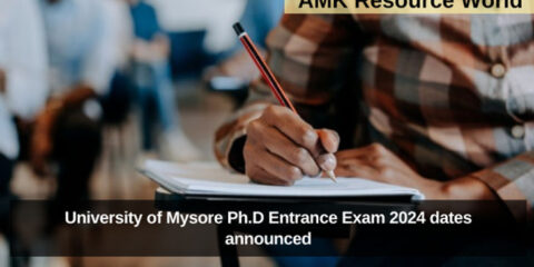 University of Mysore Ph.D Entrance Exam 2024 dates announced